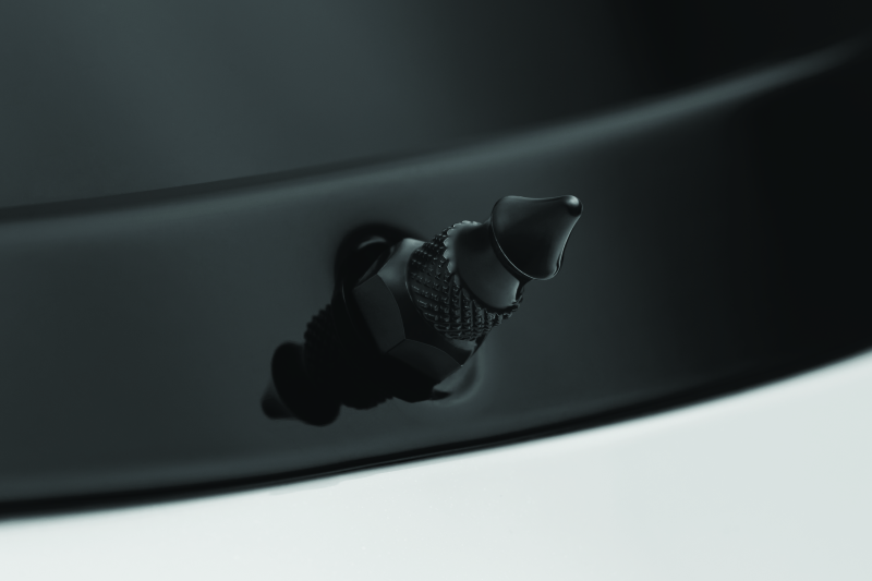 Kuryakyn black windshield spikes for FLTR Road Glide Special motorcycle, mounted on the front fairing.