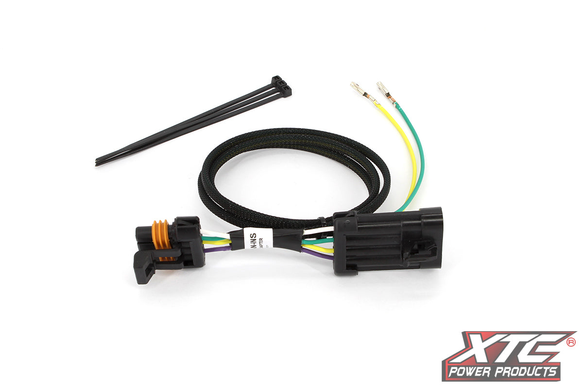 XTC Power Products TSS-CAN-INS T/S Cluster Adaptor Can for TSS Control Box, black plastic connector with wiring terminals