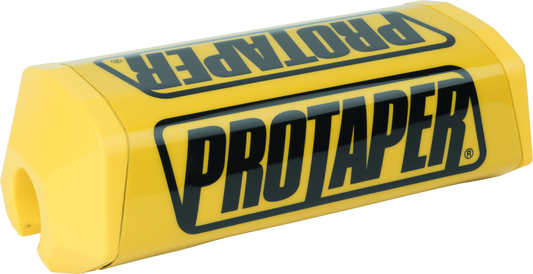 ProTaper 2.0 Square Bar Pad in Race Yellow, designed for motorcycle handlebars, featuring durable padding for comfort and grip.