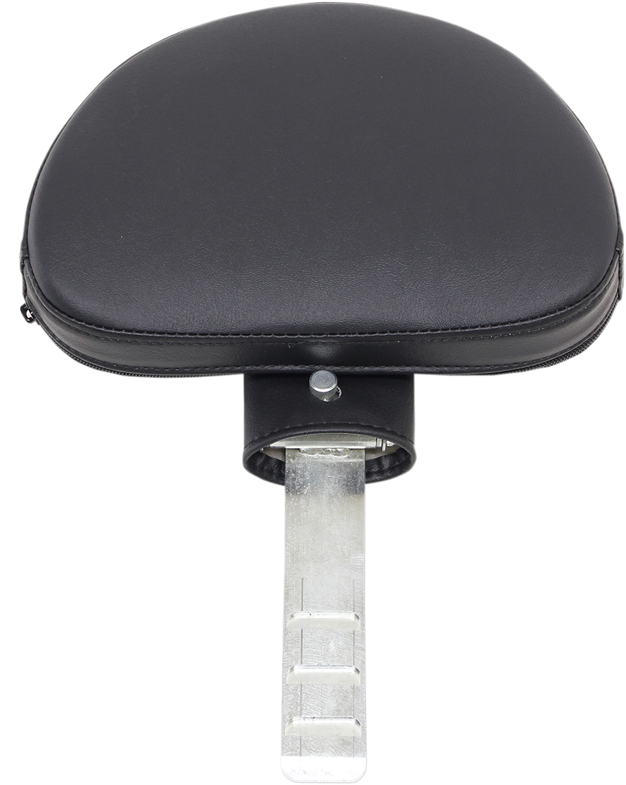 Saddlemens RoadSofa Backrest pillow for driver seats, featuring supportive cushioning and adjustable straps for comfort.