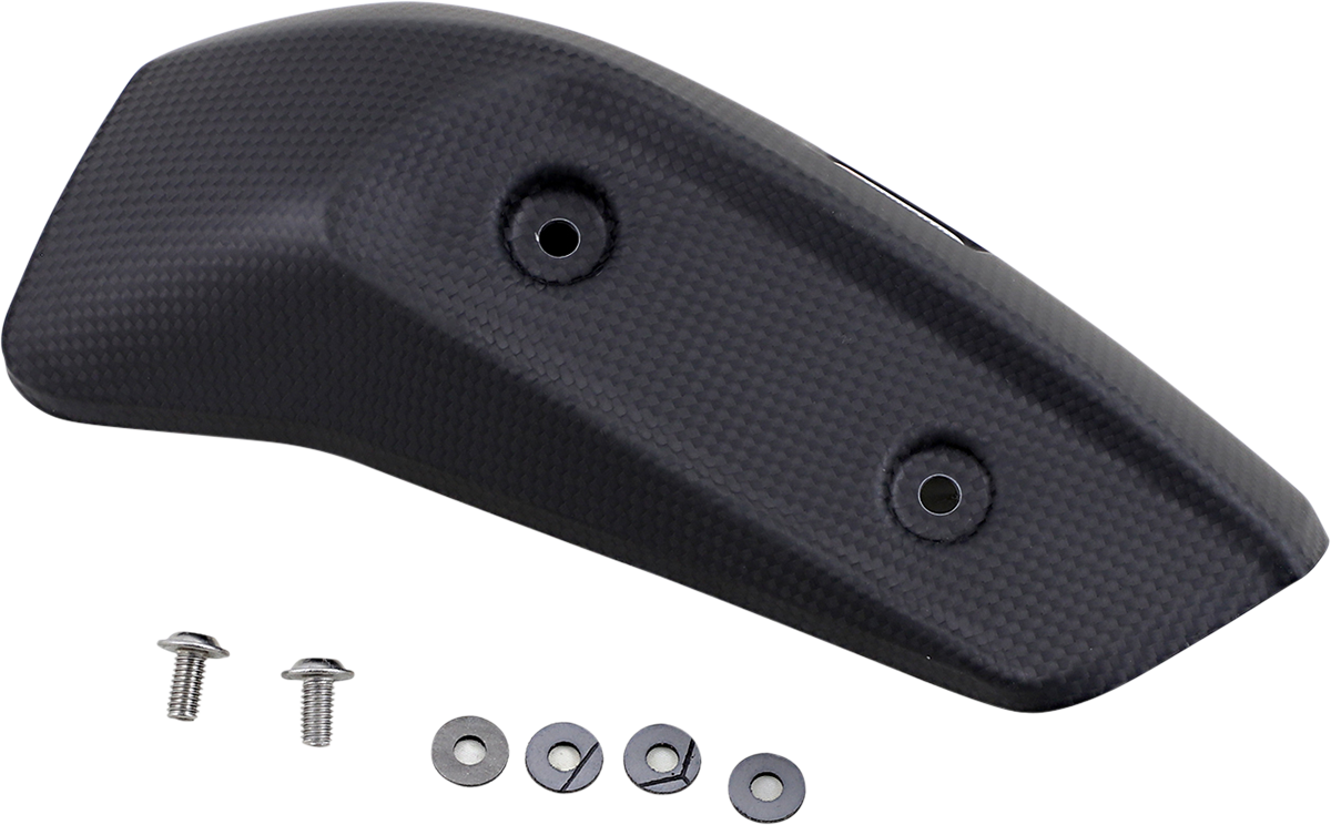 AKRAPOVIC Carbon Fiber Heat Shield P-HSIN12E1 for Motorcycle Headers