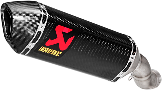 AKRAPOVIC Slip-On Line Muffler for Motorcycle - Carbon Fiber S-K10SO16-HZC