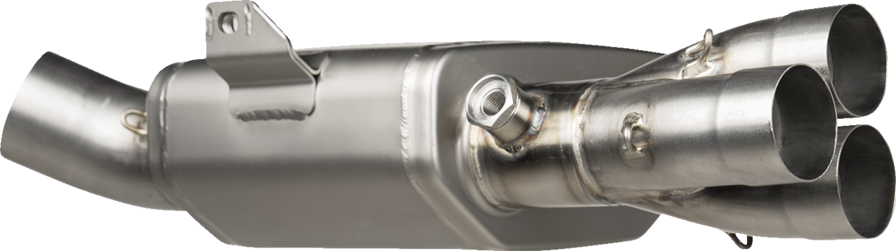 AKRAPOVIC Track Day Link Pipe for Yamaha R9 - Stainless Steel L-Y9R1/TD