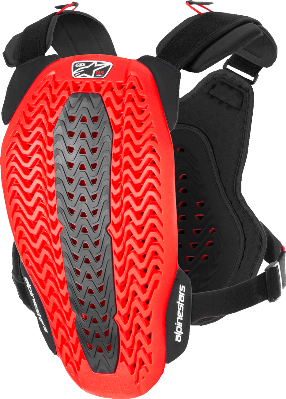 ALPINESTARS, Alpinestars A-5 Plasma Chest Protector - Black/Red/White - M/L