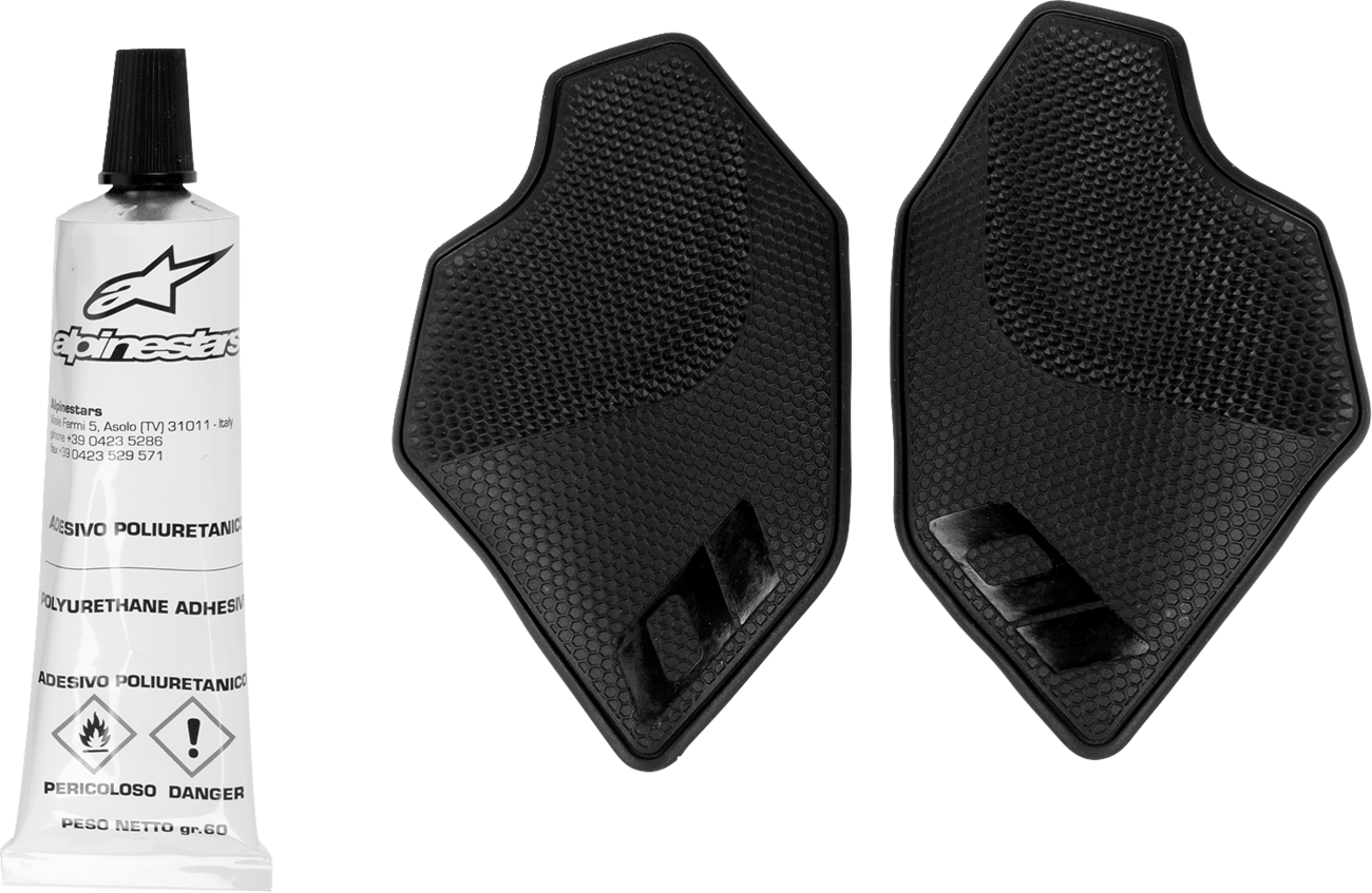 Alpinestars Tech 10 Supervented Footbed Insert in black for US sizes 7/8, shown in a close-up image.