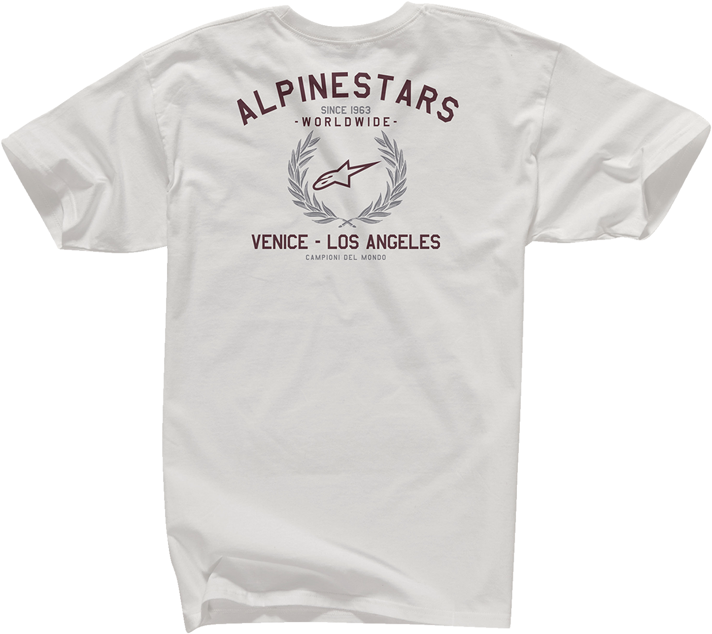 Alpinestars Wreath T-Shirt in natural color, 2XL, featuring a graphic design on comfortable cotton fabric.