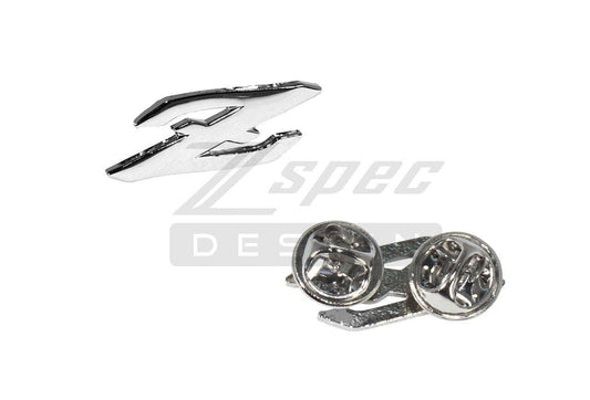 ZSPEC Datsun S30/S130 Z-Style Lapel / Hat Pin, Chrome - Howling Moto
