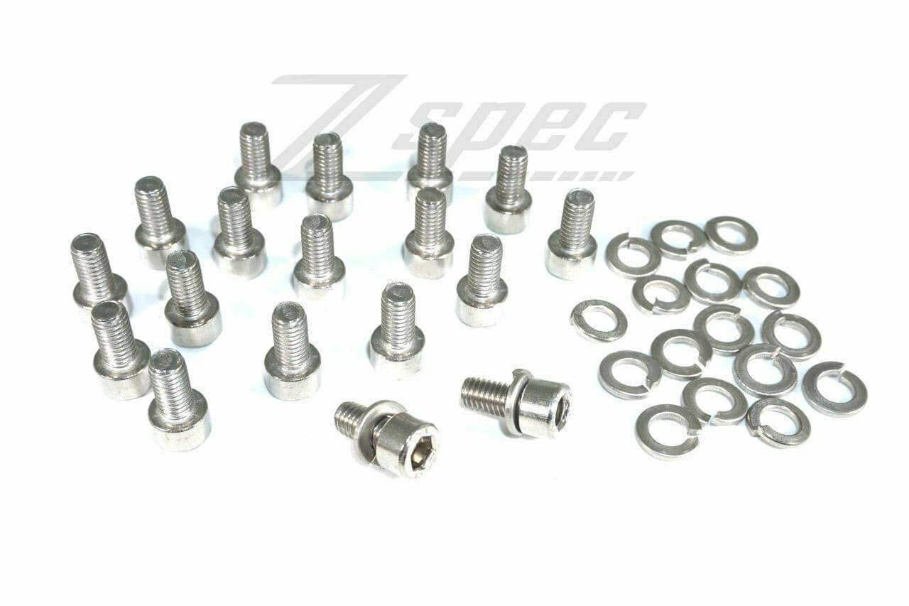 ZSPEC Stainless Oil Pan Hardware Fasteners for 1990-96 300zx Z32 Models - Howling Moto