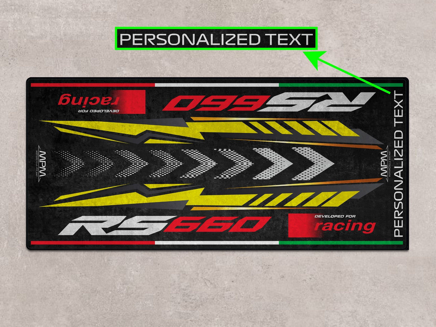 Motorcycle Mat for RS660 Sportbike Motorcycle - MM7275 - Howling Moto