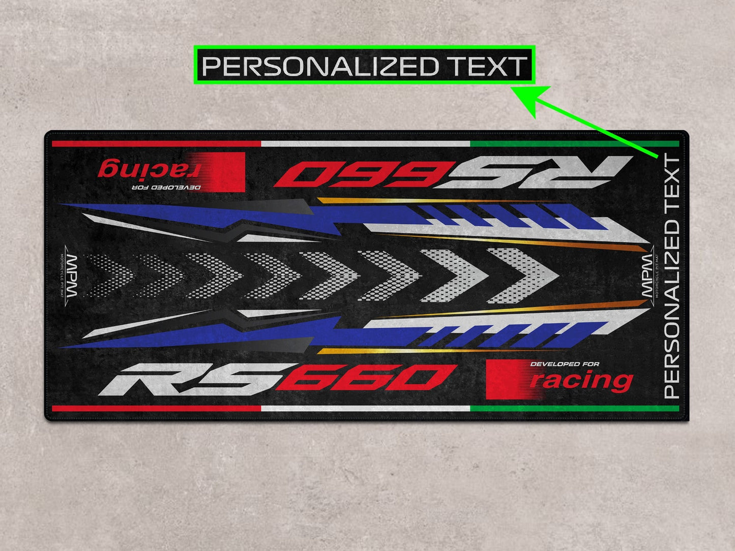 Motorcycle Mat for RS660 Sportbike Motorcycle - MM7275 - Howling Moto