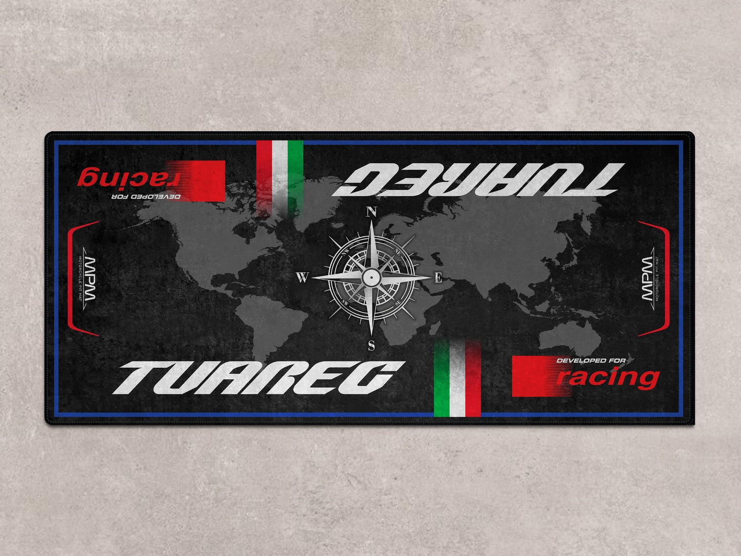 Motorcycle Mat for Tuareg Adventure Motorcycle - MM7274 - Howling Moto