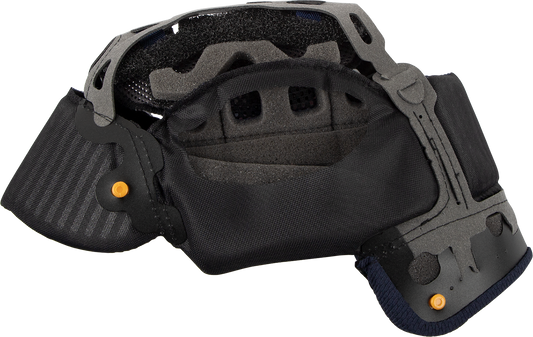 ARAi Helmets Quantum-X interior pad EP III 7mm with part number 07-5820, shown in close-up detail.