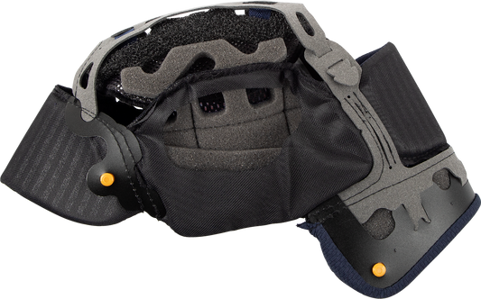 Arai Helmets Quantum-X interior pad EP V 7mm, part #07-5828, showing the foam padding designed for helmet comfort and fit.