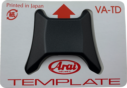 Arai Helmets VX-Pro4 top-duct center front in black frost, showing the sleek design and vent details of the motorcycle helmet.