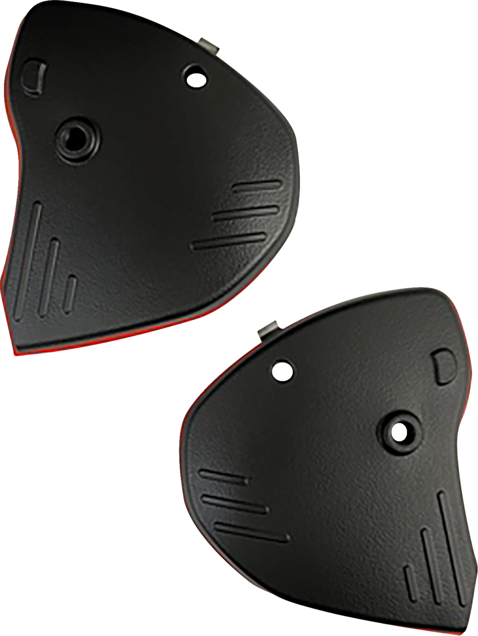 Black Arai Helmets XD-5 holder set with part number 021085, designed for secure helmet mounting and accessories.