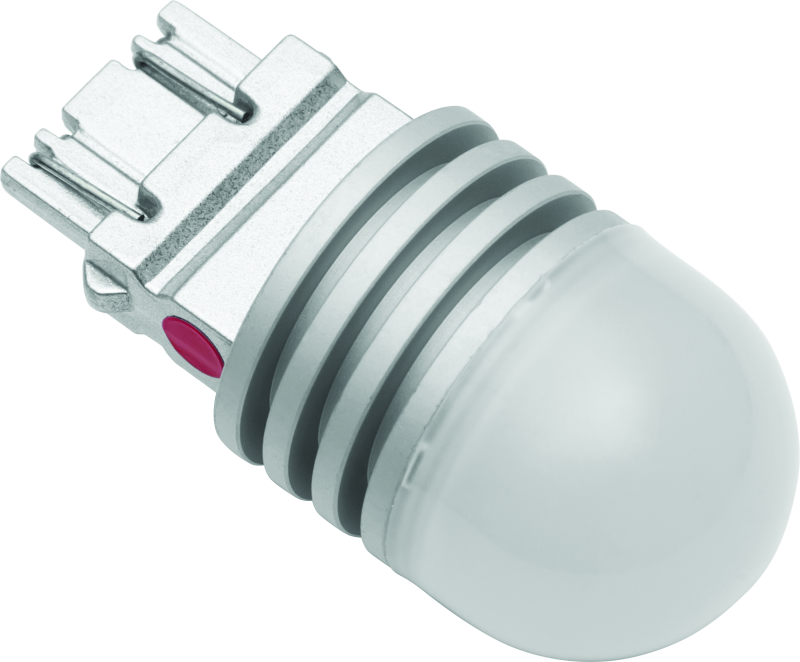 Kuryakyn Two Circuit Red LED 3157 bulb for powersports vehicles, showing the bright red LED light and bulb details.
