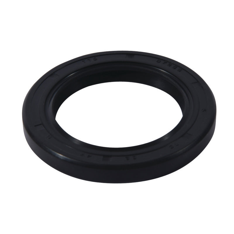 QuadBoss Double Lip Seal 4711, 32x47x6, for powersports equipment, shown in close-up with rubber lips and metal casing.