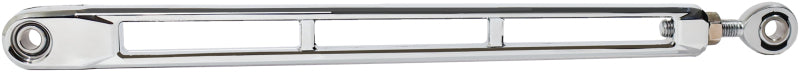 Kuryakyn Enygma Chrome Floorboards for motorcycles, featuring sleek design and durable construction.