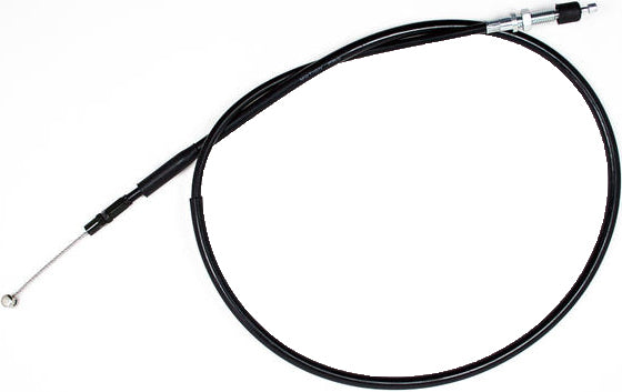 Black vinyl clutch cable by Motion Pro, part 05-0333, showing detailed close-up of the durable cable and fittings.