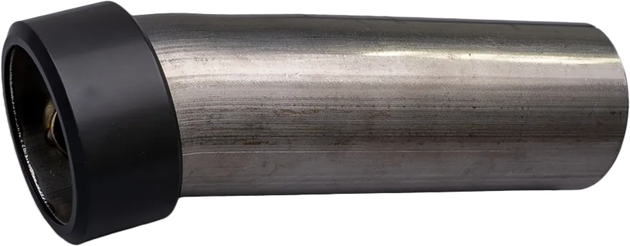 YOSHIMURA INS-07-K exhaust quiet insert for RS 2, fits 1.625-inch pipes, shown in a close-up image of the motorcycle exhaust component.