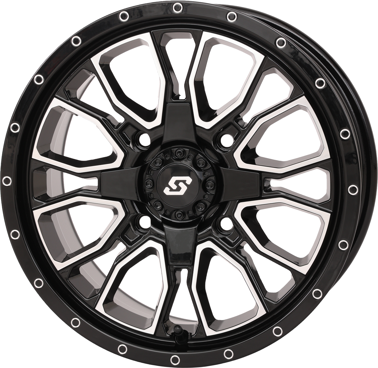 SEDONA, SEDONA Fusion DD Wheel 15x7 Gloss Black Machined Finish Part 570-9108