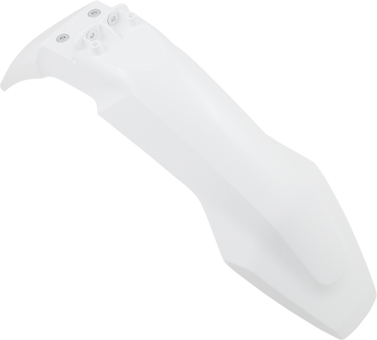 A white Acerbis front fender motorcycle body part with the product number 2462596811, designed for off-road bikes.