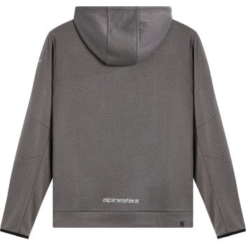 Dark gray Alpinestars Era Hoodie in 2XL, featuring a comfortable fit and stylish design, displayed on a plain background.
