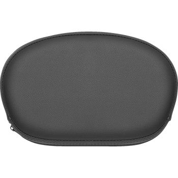 Plain SADDLEMEN Sissy Bar Pad for motorcycles, featuring a comfortable padded design with durable material, by Bill's Exhausts.