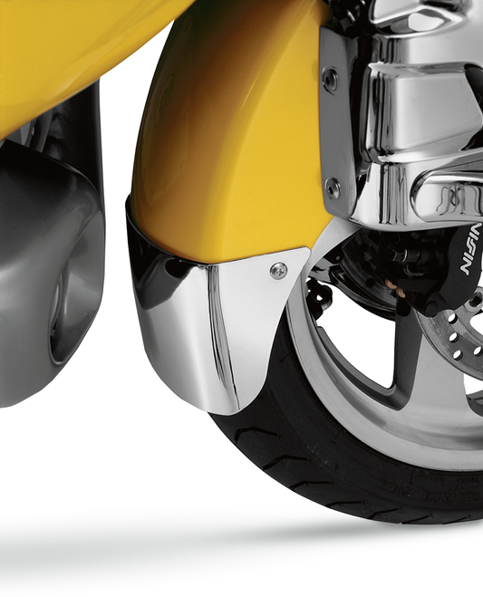 SHOW CHROME Front Fender Extension - Chrome - Medallion 52-601A - Howling Moto
