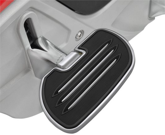 Show Chrome passenger floorboards for Can-Am side-by-side, durable motorcycle engine accessories by Bill's Exhausts