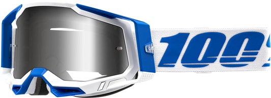 100% Racecraft 2 Goggles - Isola - Flash Silver 50010-00005 - Howling Moto