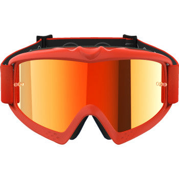 ALPINESTARS GOGGLES Youth Vision Goggle - Corp - Orange - Red Mirror 5140225-480 - Howling Moto