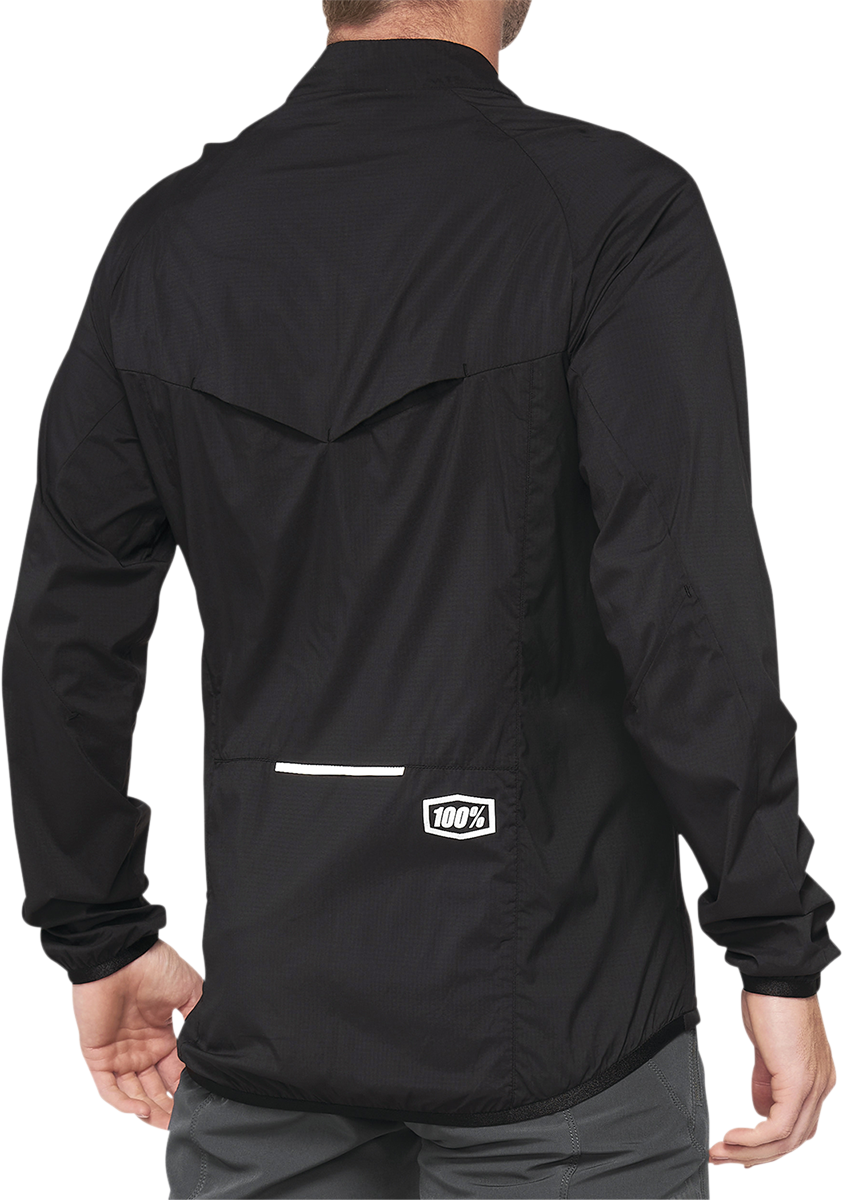 100% Corridor Jacket - Black - Large 40042-00002 - Howling Moto