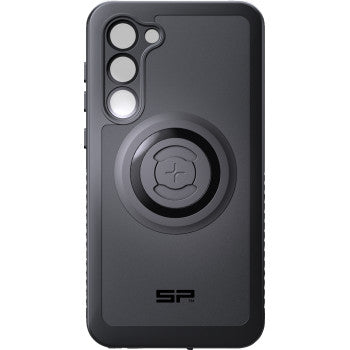 Bill's Exhausts SP CONNECT SPC+ Xtreme Samsung S23+ phone case, rugged protective design with textured surface.