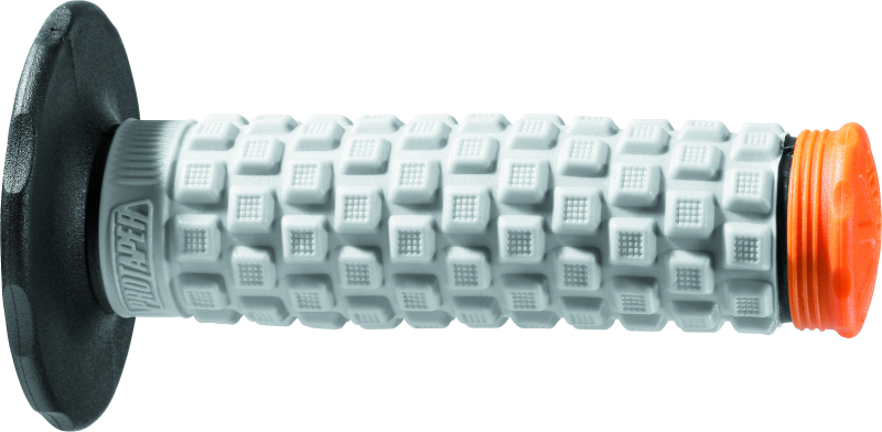 ProTaper Pillow Top Grips in black, gray, and orange, designed for motocross or bicycle handlebars, from Bill's Exhausts.