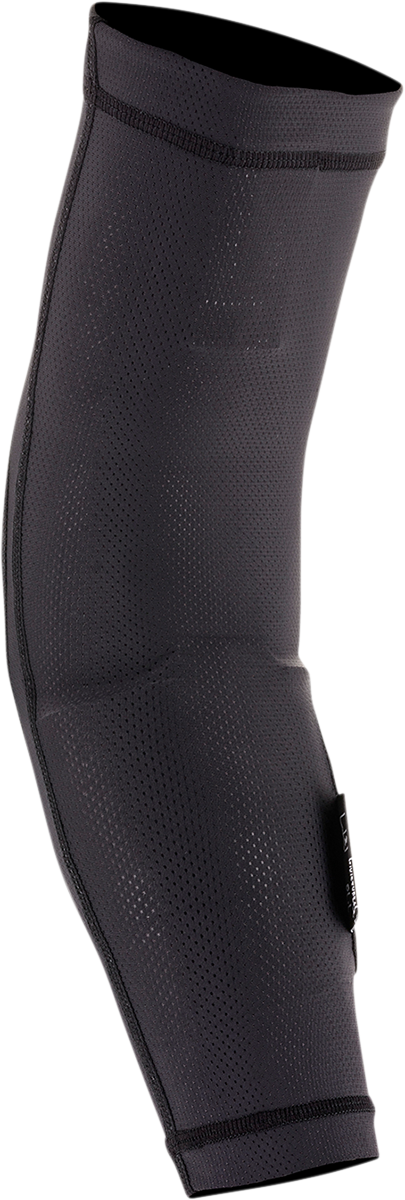 Alpinestars Youth Paragon Lite Elbow Guards in black, size L/XL, protective gear for youth motorcycle riding.