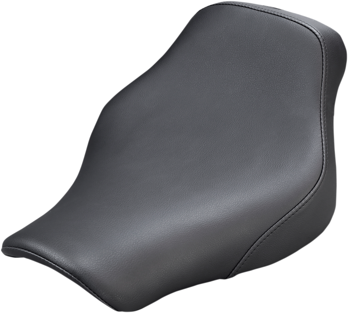Bill's Exhausts SADDLEMEN Renegade S3 Solo Seat for motorcycles, black leather with sleek design and comfortable padding