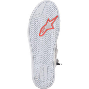 Alpinestars Stated Shoes in gray, red, and white, men's size US 11, featuring sporty design and logo details.