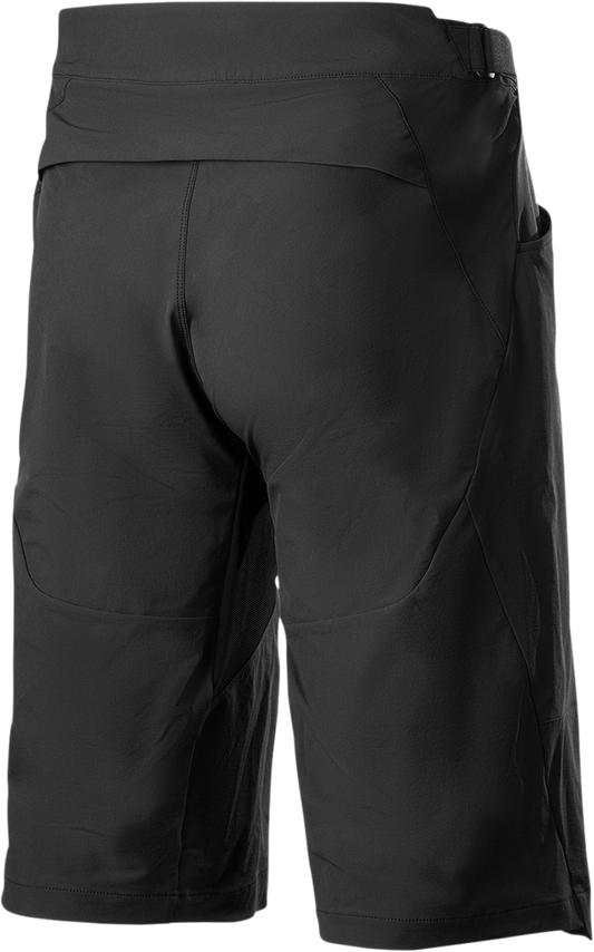 Alpinestars Drop 6.0 V2 black shorts, men's US size 28, made for riding with durable fabric and sporty design.