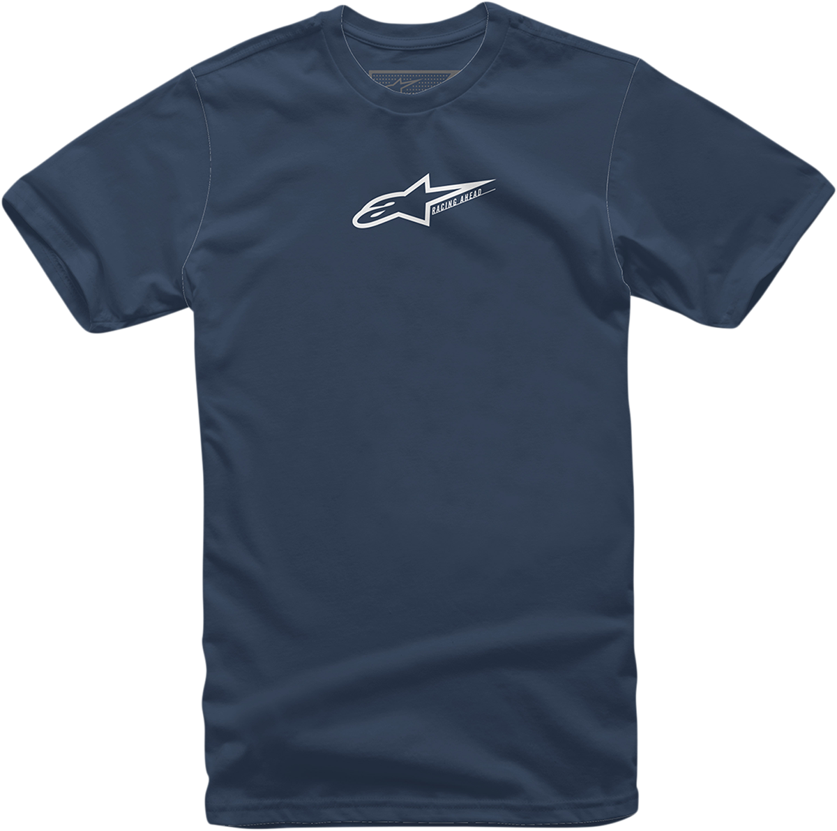 Alpinestars Race Mod T-Shirt in navy and white, size XL, featuring logo design, made for motorsport enthusiasts.