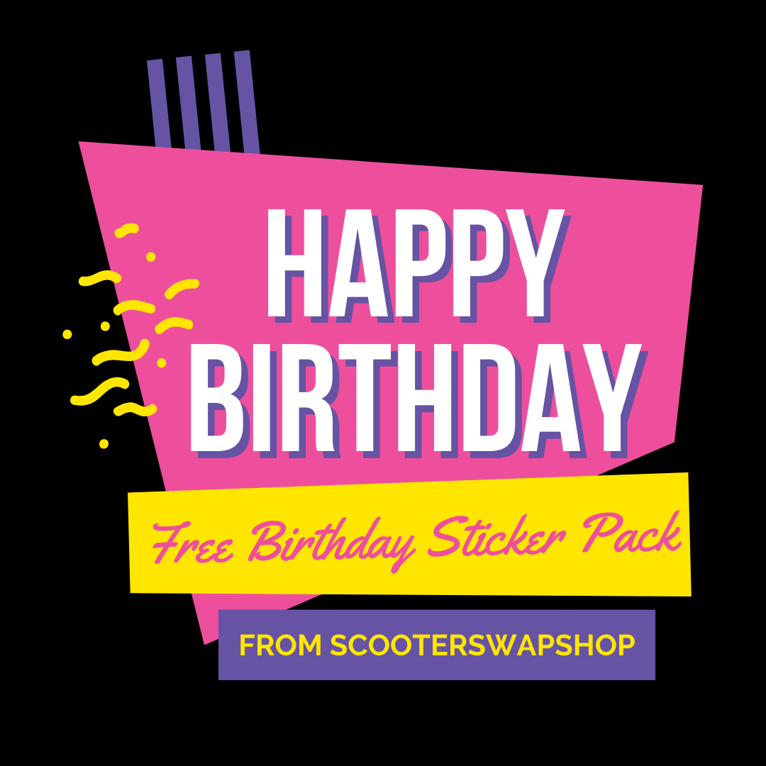 Birthday Sticker Pack! - Howling Moto