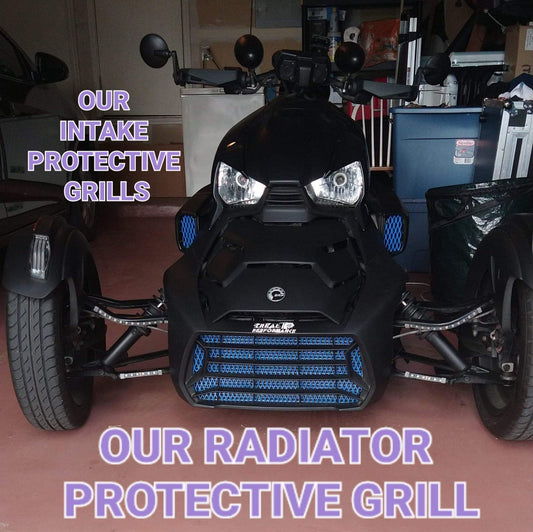 Can-Am Ryker Radiator Protective Grill - Howling Moto