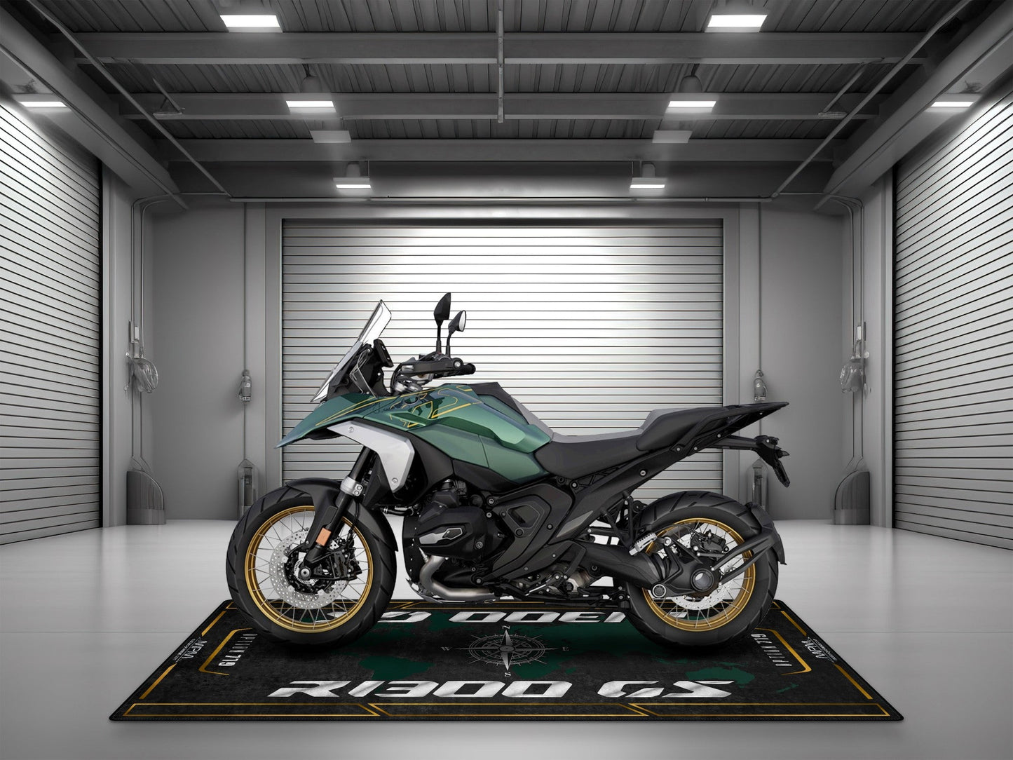 Motorcycle Mat for R1300 GS Motorcycle - MM4101 - Howling Moto