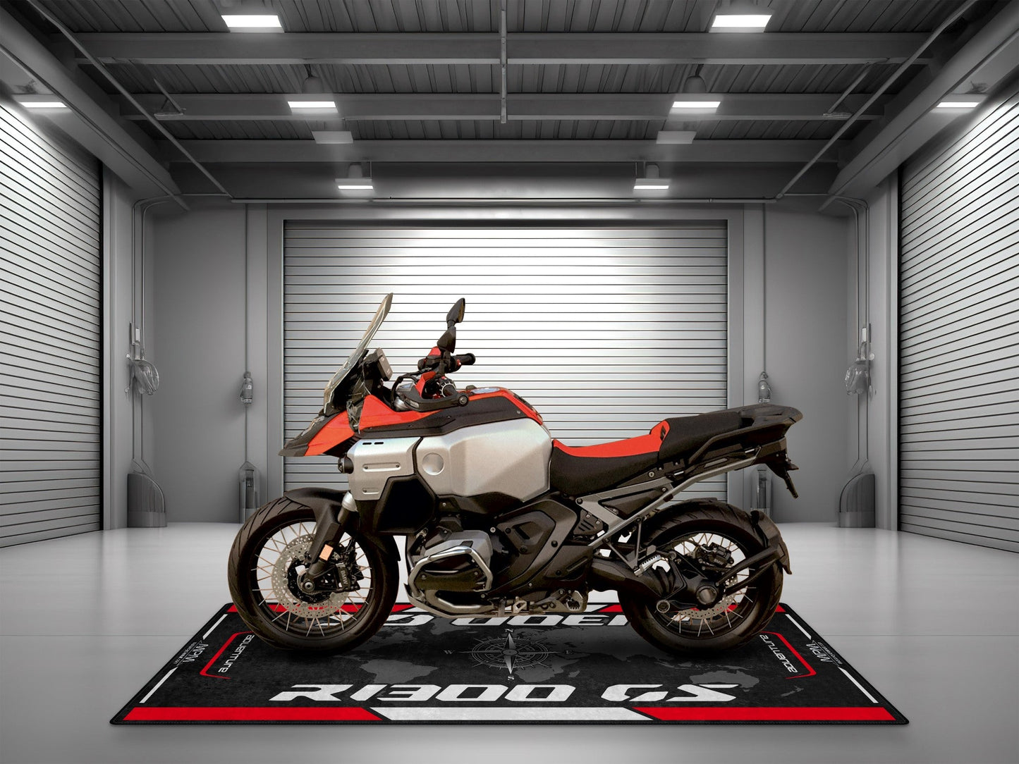 Motorcycle Mat for R1300 GS Motorcycle - MM4101 - Howling Moto