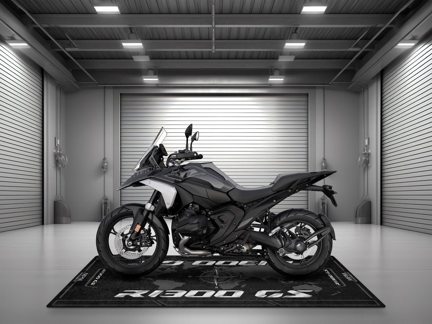 Motorcycle Mat for R1300 GS Motorcycle - MM4101 - Howling Moto