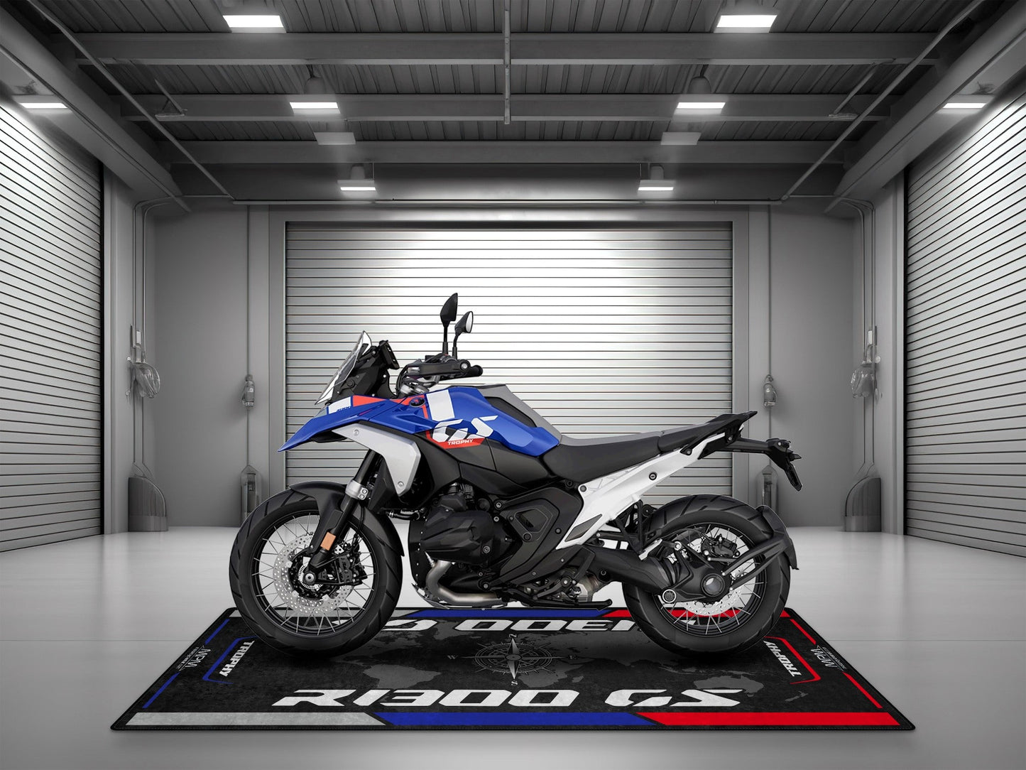 Motorcycle Mat for R1300 GS Motorcycle - MM4101 - Howling Moto
