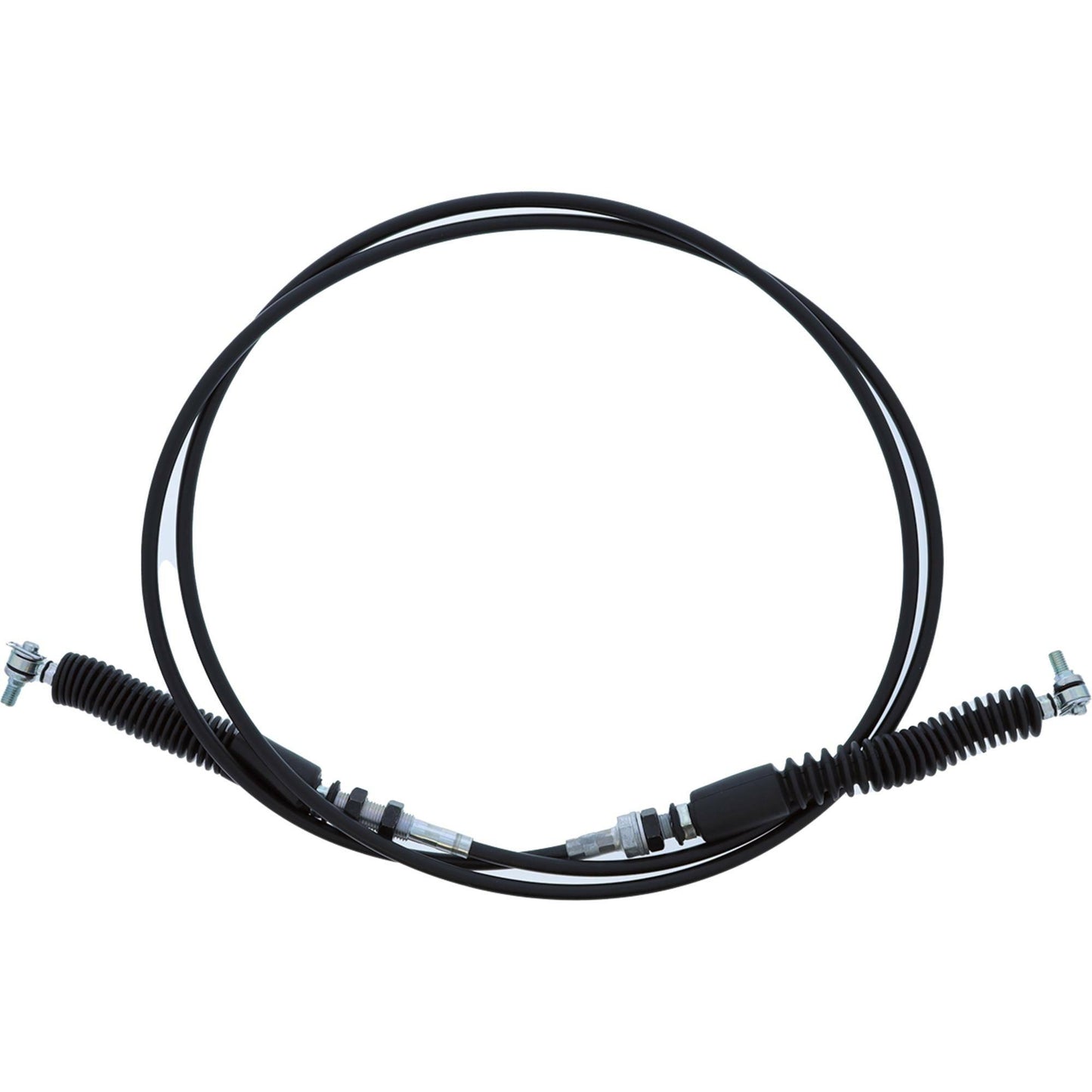 ALL BALLS UTV shift cable with heavy-duty push-pull design and UV-resistant rubber components, shown in the image.