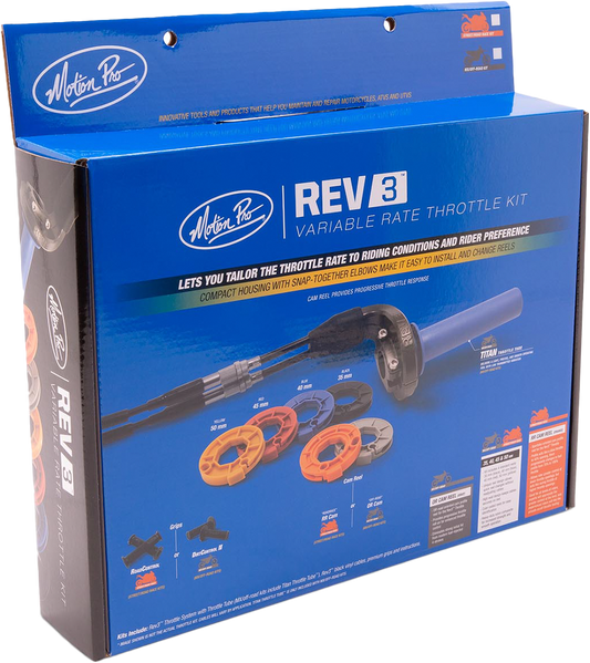 MOTION PRO, Motion Pro Rev3 Throttle Kit for Suzuki - Part Number 01-2916