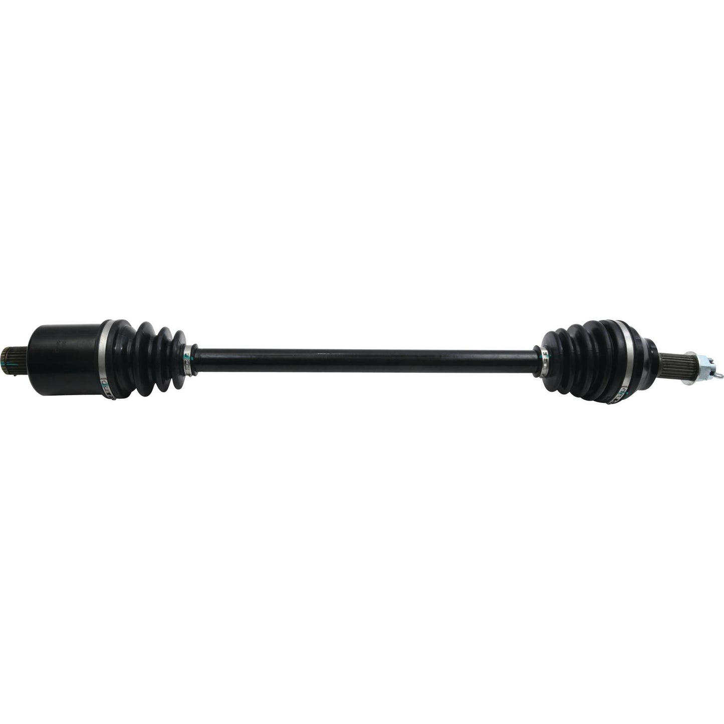 ALL BALLS axle for precise OEM fitment and durability, shown in the image with detailed metal construction.