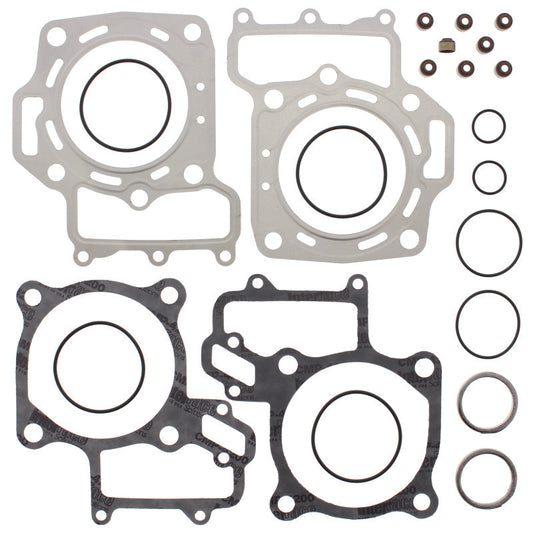 QuadBoss 563966 top end gasket set for Arctic Cat 650 V2 and Kawasaki KVF650 Brute Force 4x4, includes engine gaskets and seals.